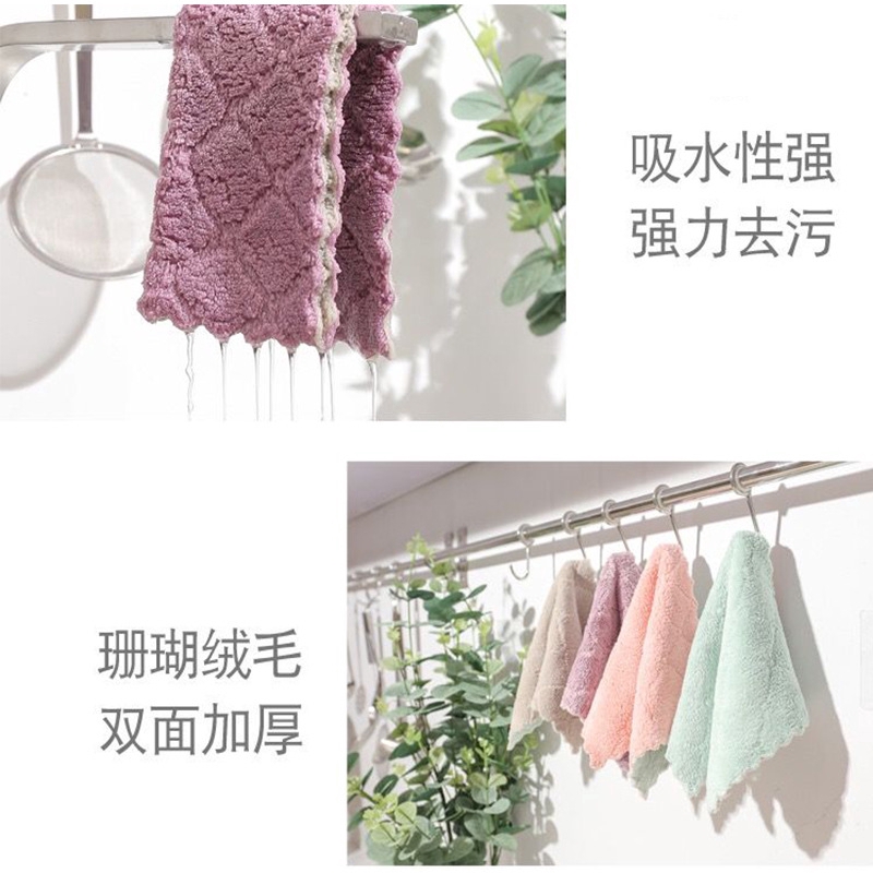 Double-Layer Microfiber Kitchen Cleaning Cloth - Image 4