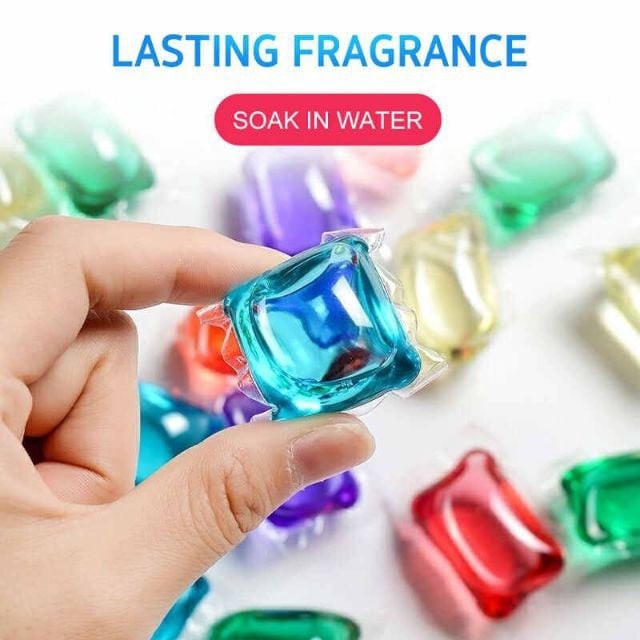 Rainbow Laundry Detergent Beads 50pcs - Image 2