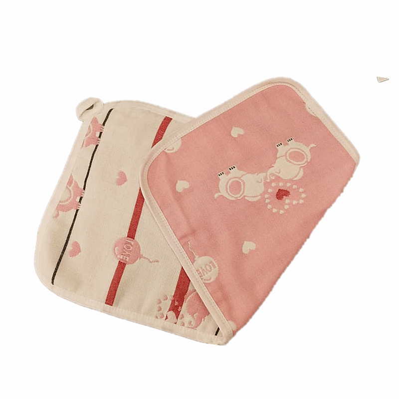 Baby 6-Layer Cotton Muslin Towel 25 x 50cm - Image 4