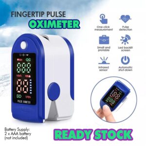 Fingertip Pulse Oximeter with LED Display