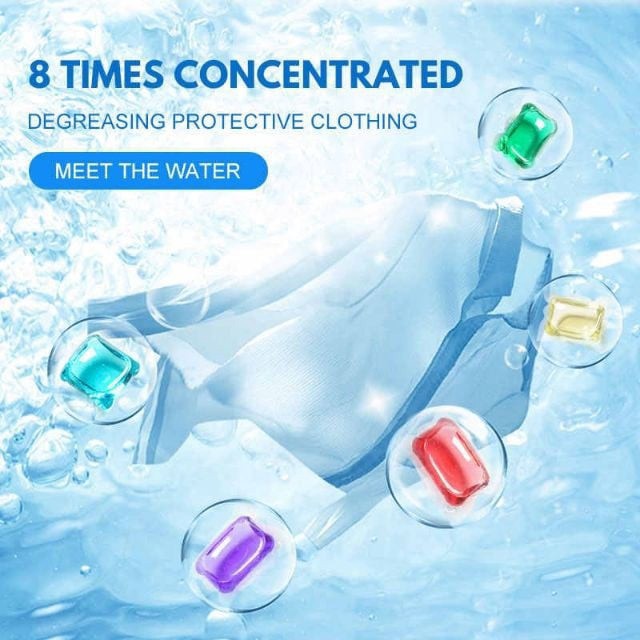 Rainbow Laundry Detergent Beads 50pcs - Image 3