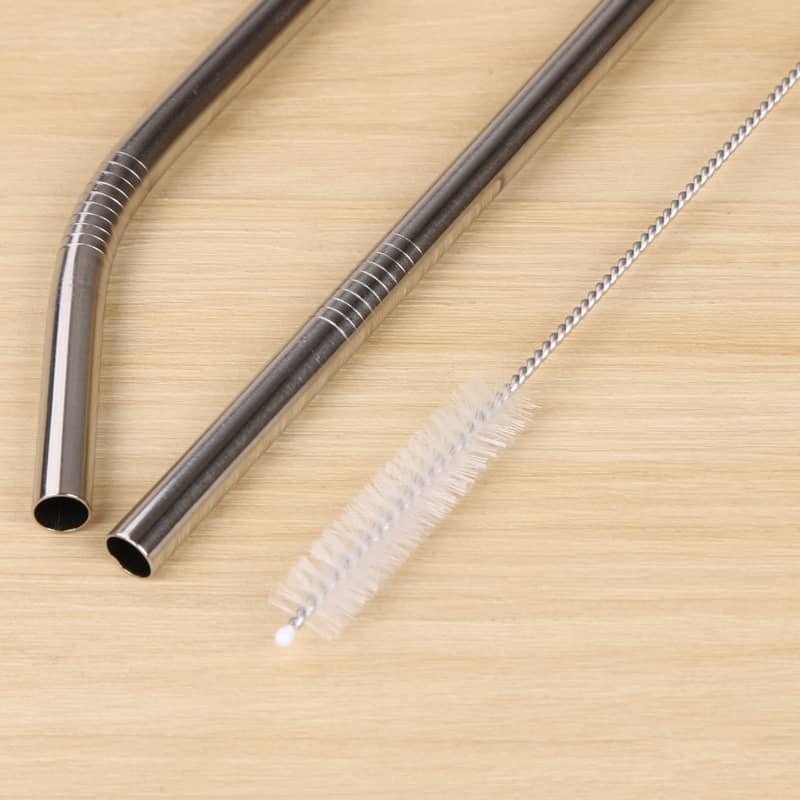 Reusable Stainless Steel Straws - Image 2