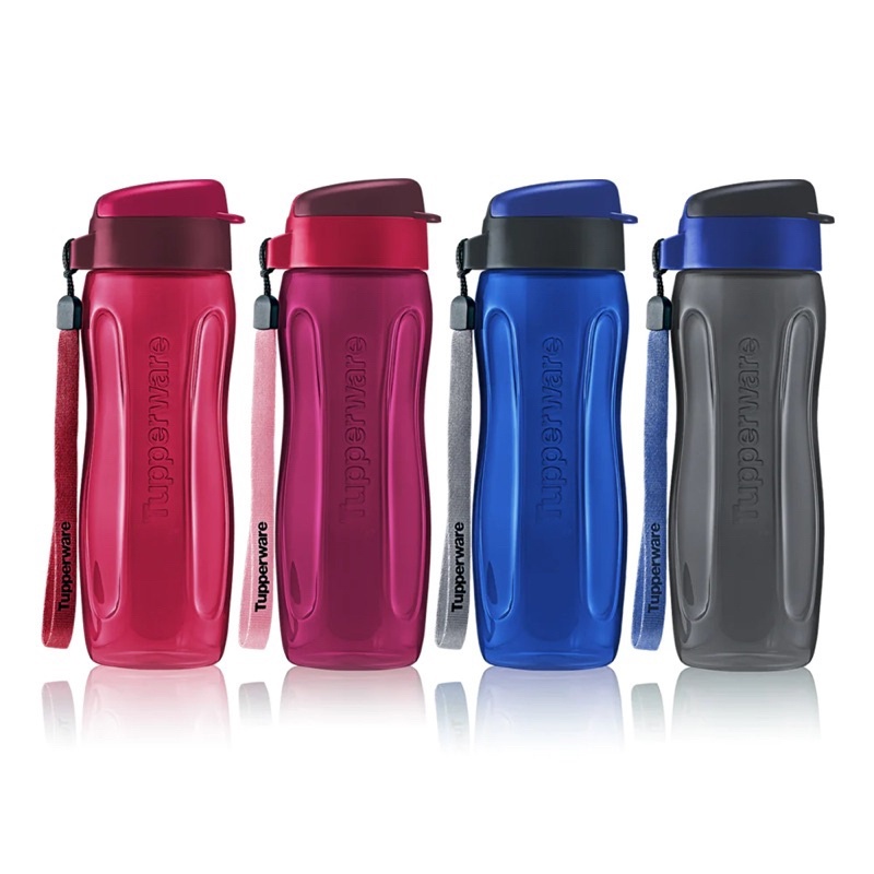 Tupperware Slim Eco Bottle 500ml with Strap - Image 2