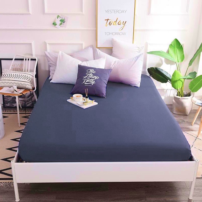 Plain Colour Fitted Bedsheet - Image 2