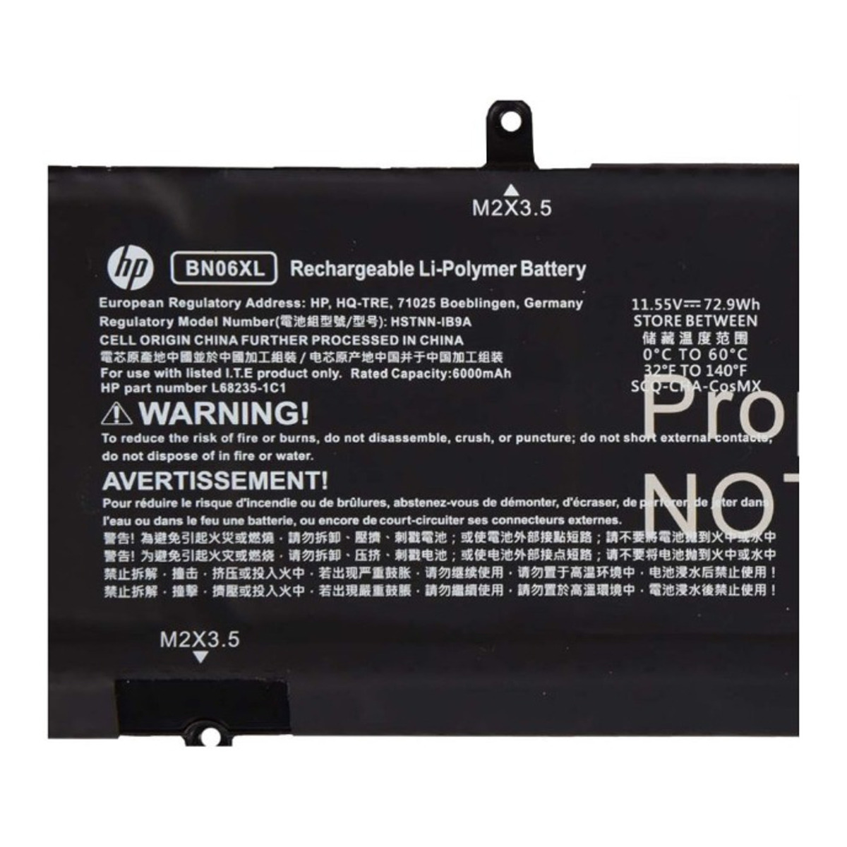 HP Battery Spectre X360 BN06XL - Image 2