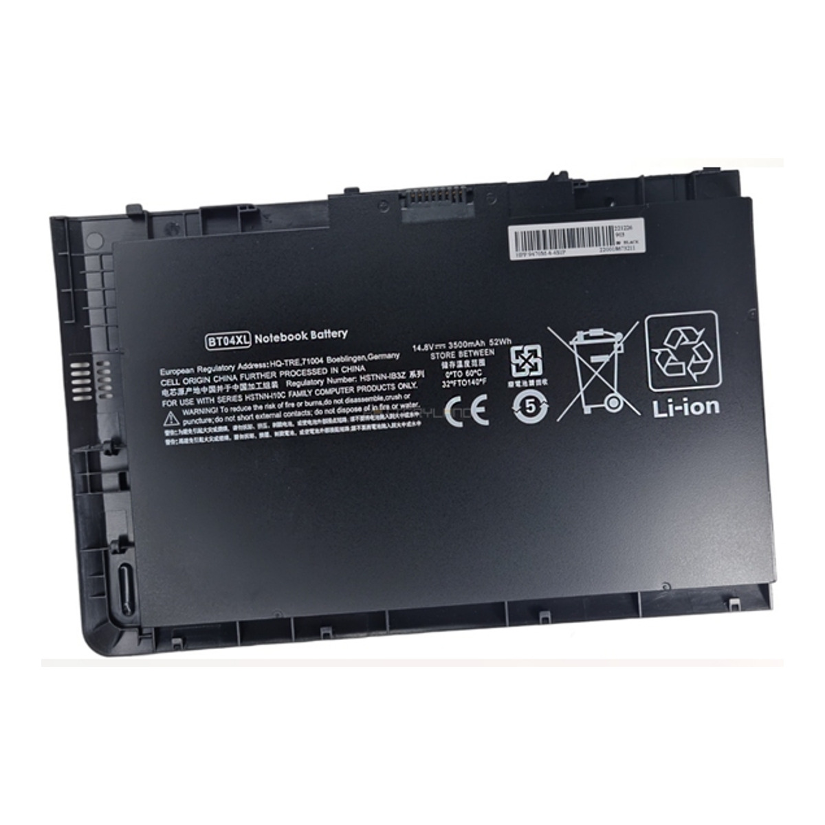 HP Battery EliteBook 9470 BT04