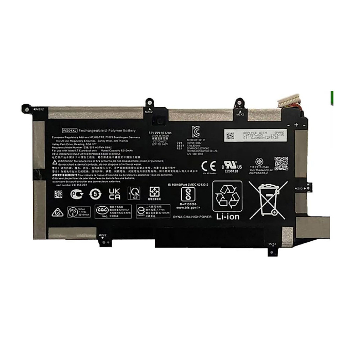 HP Battery Spectre X360 WS04XL - Image 2