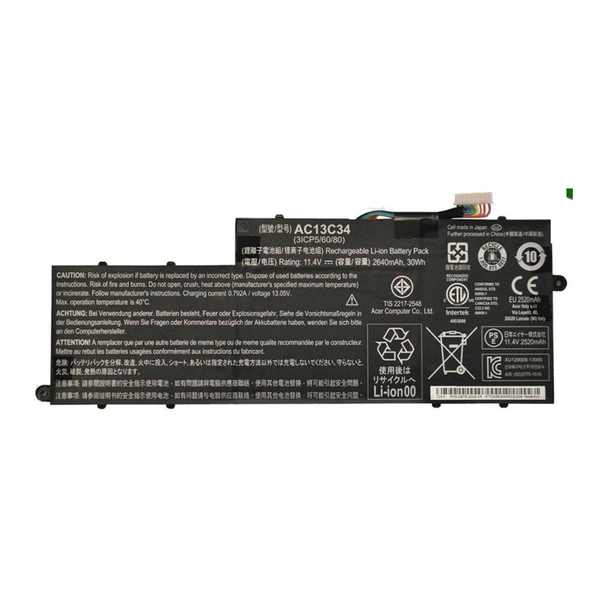 Acer Battery Aspire E3-111 AC13C34 (Original)