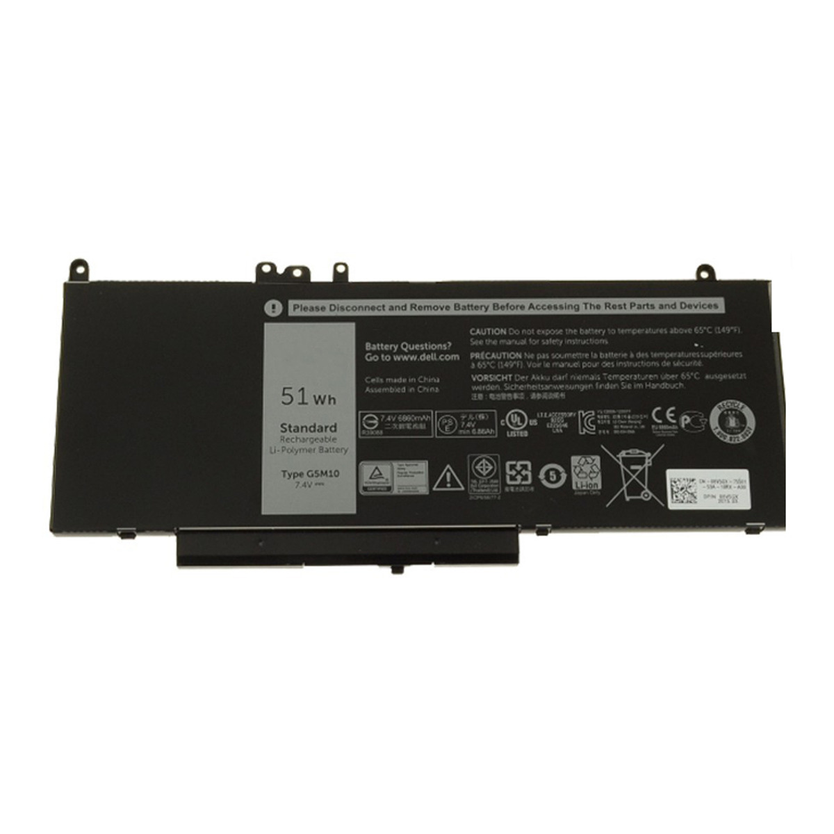 Dell Battery Latitude E5450 G5M10 (Original)