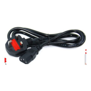UK 3-Pin / 2-Pin PC and Notebook Power Cable