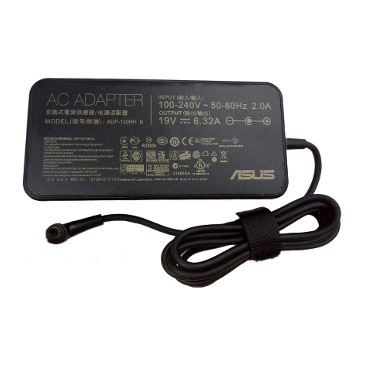 Asus 120W Charger 19V 6.32A 6.0×3.7mm