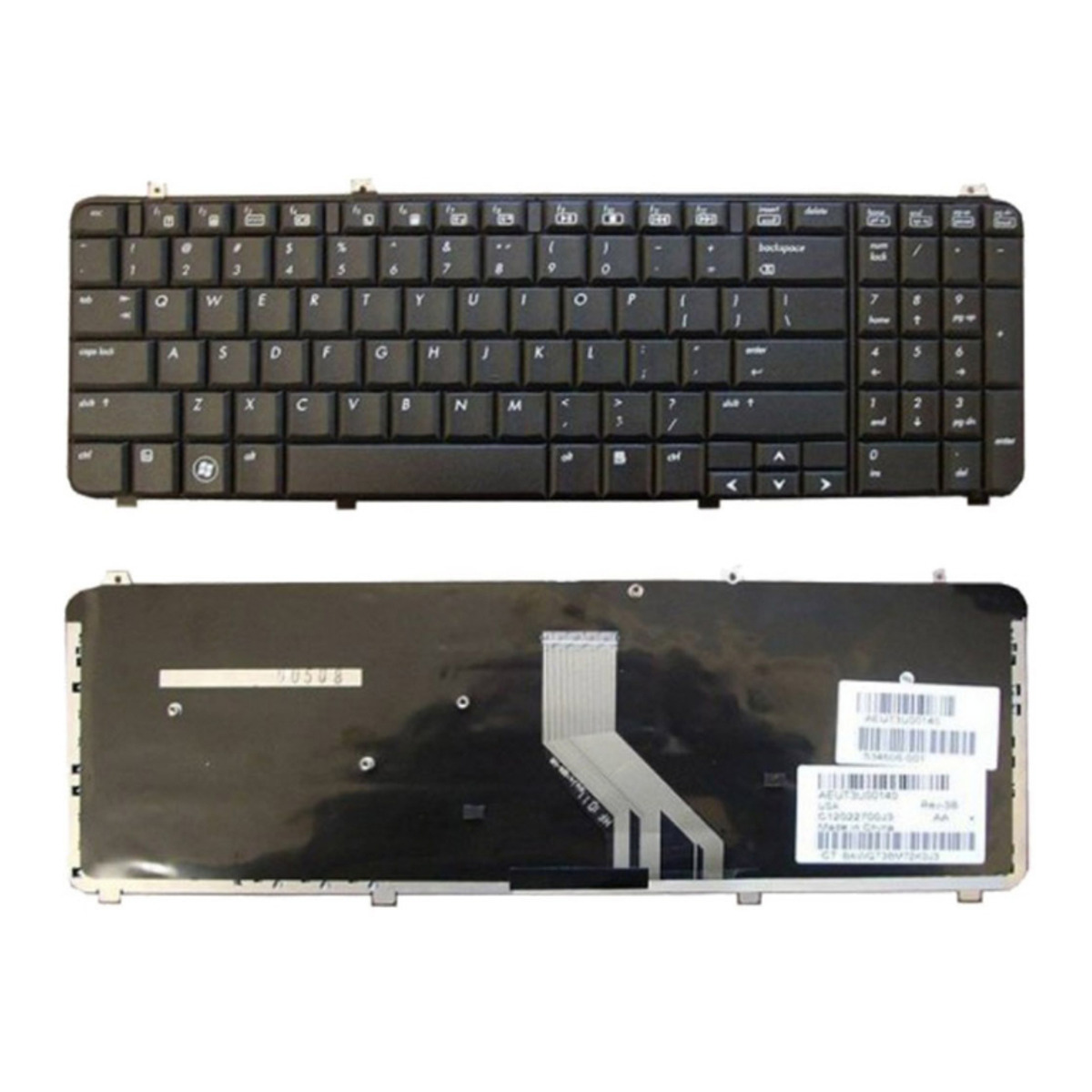HP Keyboard Pavilion DV6-1000 / DV6-1200