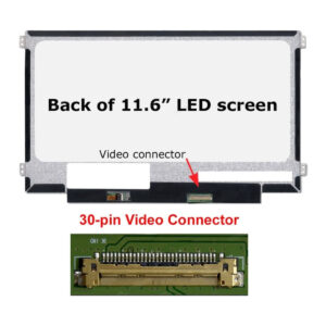 11.6" LED Laptop Screen 30-Pin