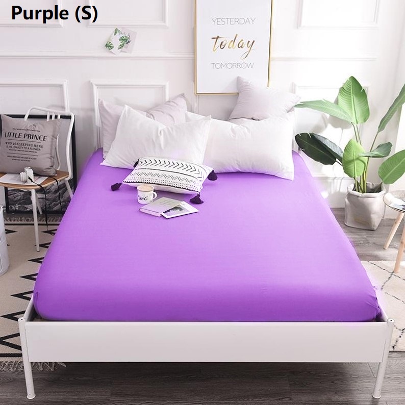 Plain Colour Fitted Bedsheet - Image 7