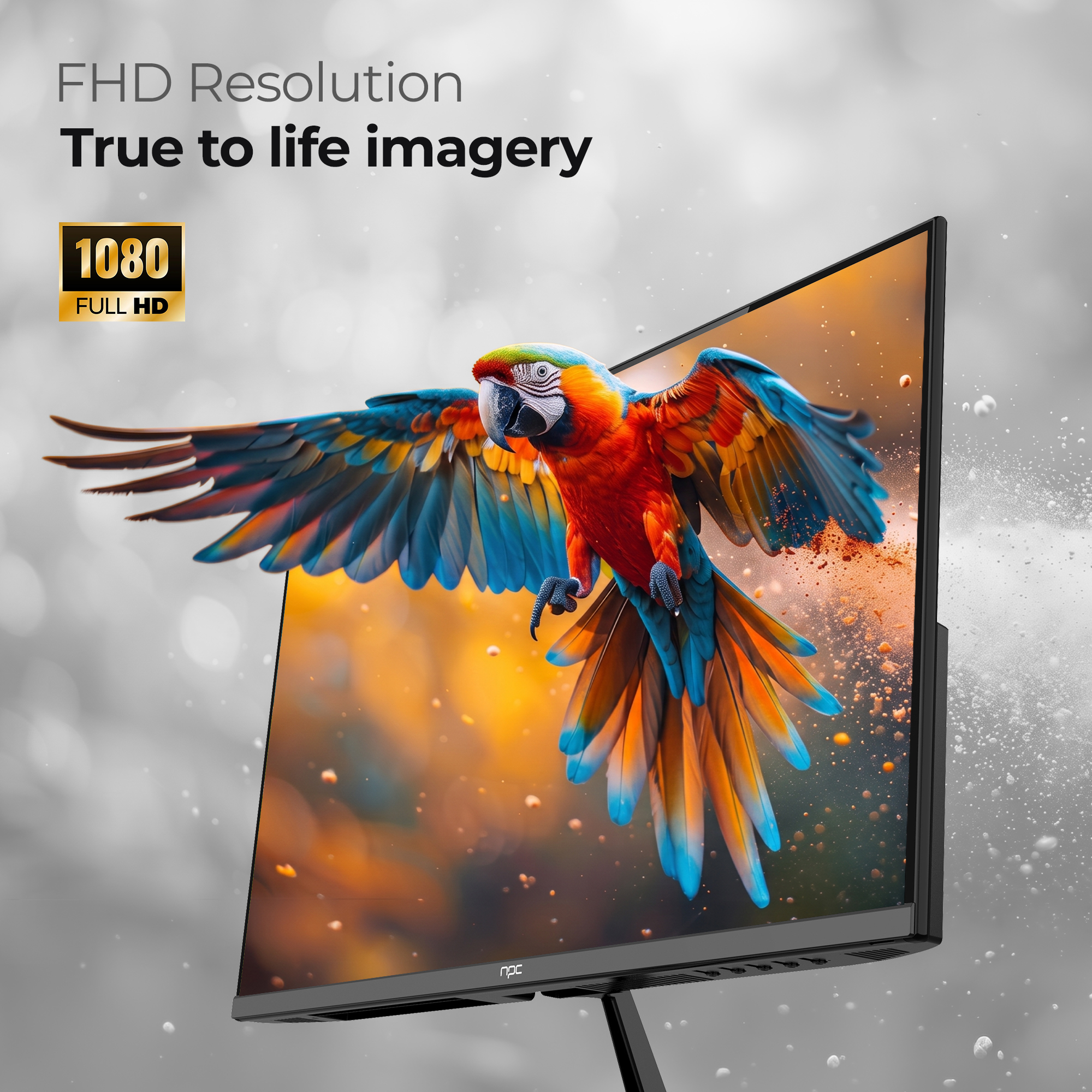 NPC MF2456-V 24" Full HD Flat LCD Monitor - Image 2