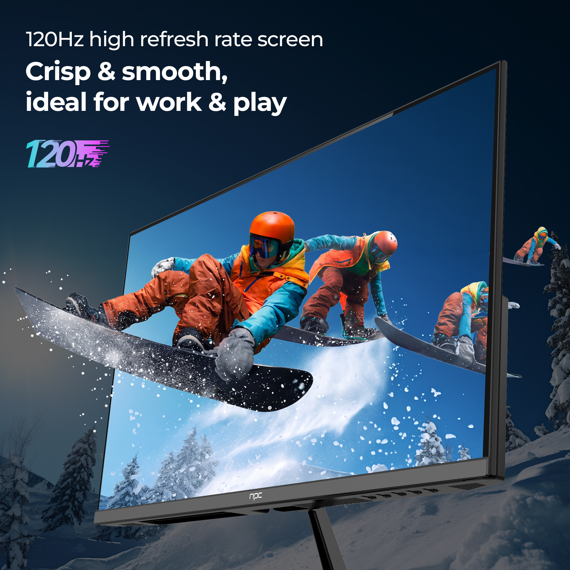 NPC MF2456-V 24" Full HD Flat LCD Monitor - Image 3